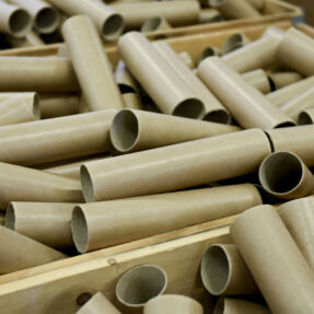 Long cardboard rings