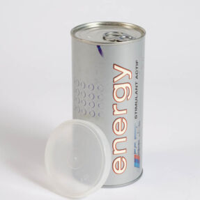 Cardboard tube Easy opening